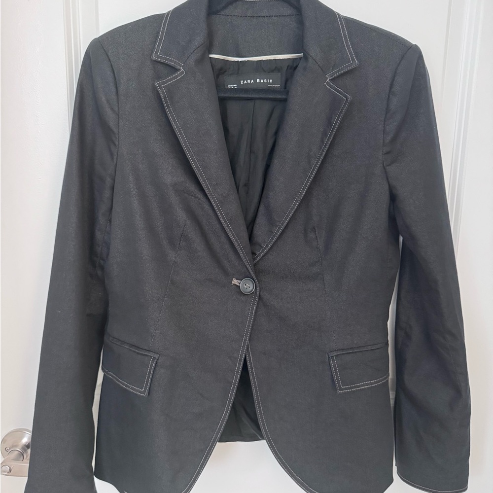 Zara Classic Black Women's Blazer